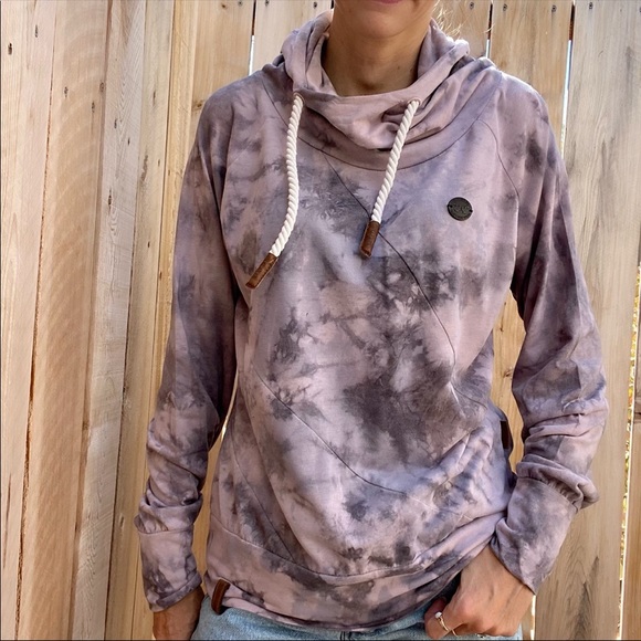 Naketano Tops - Naketano  tie dye hoodie size medium